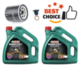 FOR PEUGEOT BOXER 2.0 HDI DIESEL MK3 CASTROL 0W30 8L OIL CHANGE SERVICE KIT