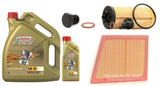 FOR MINI COOPER S CLUBMAN F54 SERVICE KIT AIR OIL FILTER & CASTROL OIL 6 LITRES