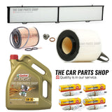 FOR BMW 1 SERIES 116i SPORT E87 FULL SERVICE KIT WITH NGK SPARK PLUGS X 4