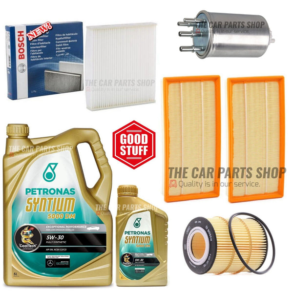 FULL BOSCH SERVICE KIT FOR RANGE ROVER SPORT SDV6 3.0 TD 2013+ (TWO AIR FILTERS)