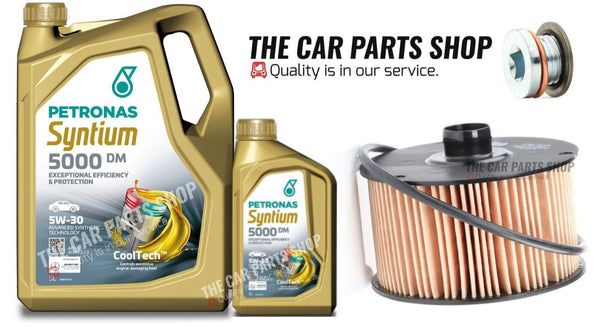 FOR MERCEDES A200 AMG LINE 1.3 W177 6L PETRONAS + FILTER + SUMP PLUG