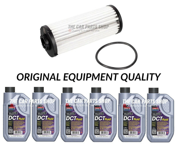 FOR VW TIGUAN MK2 DSG GEARBOX OIL CHANGE SERVICE KIT WITH NEW FILTER KIT
