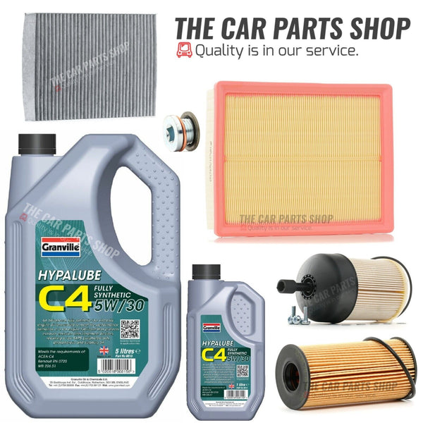 FOR RENAULT TRAFIC SL27 FULL SERVICE KIT 6L GRANVILLE C4 AND AIR OIL FUEL CABIN