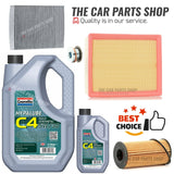 FOR RENAULT TRAFIC SL27 SERVICE KIT 6L GRANVILLE C4 + AIR OIL POLLEN FILTER