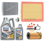 FOR RENAULT TRAFIC 1.6 DCI MK3 SERVICE KIT 6L MOBIL 5W30 POLLEN AIR OIL FILTER