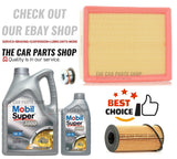FOR RENAULT TRAFIC 1.6 DCI MK3 SERVICE KIT 6L MOBIL RN0720 & AIR FILTER OIL FILT