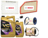 FOR VOLVO XC60 2.4 DIESEL 06-08 FULL SERVICE KIT 6L 0W-30 OIL + ALL FILTERS