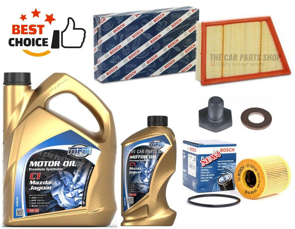 FOR RANGE ROVER EVOQUE 2.2 BOSCH SERVICE KIT 6L MPM C1 5W30 & AIR OIL PACKAGE
