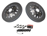 FOR AUDI RS3 2.5 quattro (03/15 ONWARDS FRONT BRAKE DISCS AND PADS