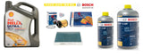 FOR VAUXHALL INSIGNIA CDTI  AIR OIL CABIN BOSCH FILTER SERVICE KIT + DOT4 HP