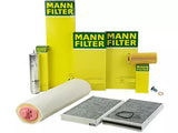 FOR BMW 5 SERIES E60 E61 525D 530D FULL MANN FILTER SERVICE KIT