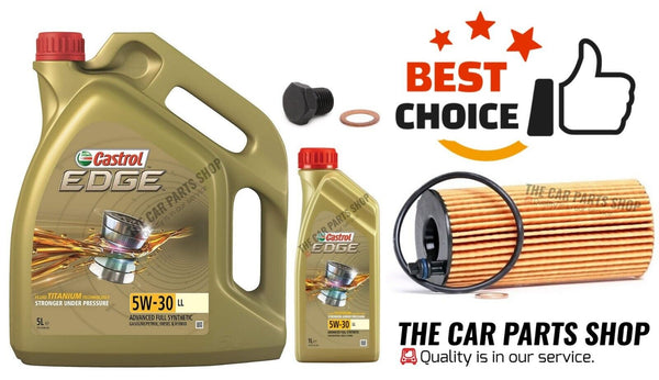 FOR BMW 320i 2.0 SPORT F30 SERVICE KIT NEW OIL FILTER & 6L PREMIUM CASTROL OIL