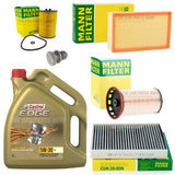 FITS SKODA OCTAVIA 2.0 TDI VRS MK3 COMPLETE MANN FILTER SERVICE KIT