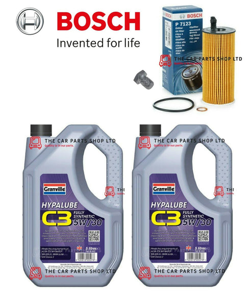 BOSCH OIL CHANGE SERVICE KIT FOR BMW 3 SERIES 325D 330D 335D (F31) 2012