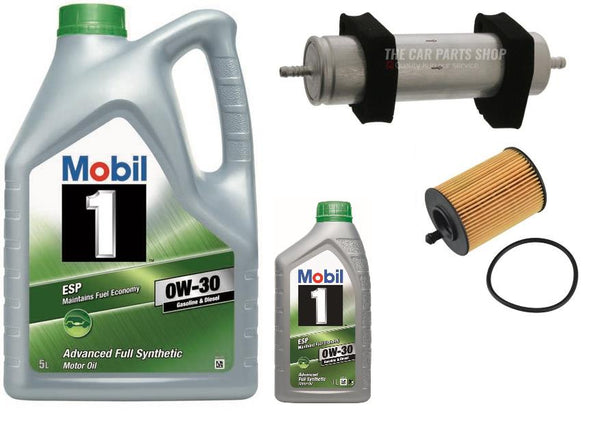 FOR AUDI A6 2.0 TDI 40 MILD HYBRID MK5 SERVICE KIT 6L 5W30 + OIL & FUEL FILTER