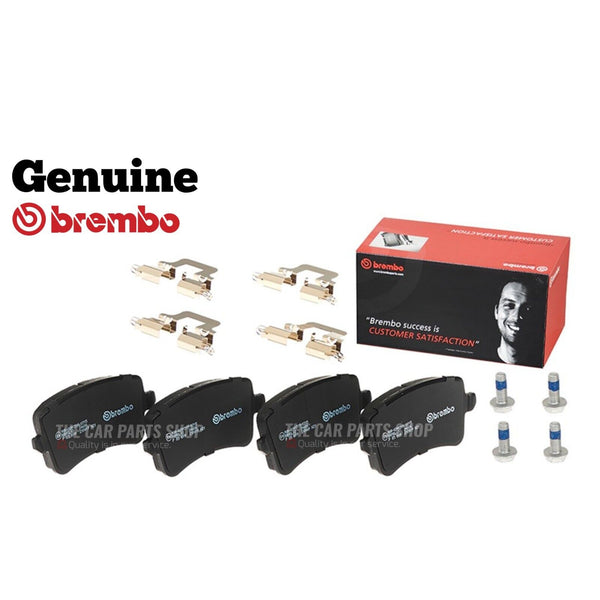 FOR AUDI A4 ALLROAD 3.0 V6 MK4 BREMBO REAR BRAKE PADS SET GENUINE BRAND NEW