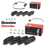 FOR AUDI RS4 2.9 TFSI V6 MK5 FRONT AND REAR BREMBO PADS & SENSORS