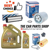 FITS HONDA ACCORD 2.2 CDTI MK7 04-08 BOSCH SERVICE KIT AIR OIL FUEL 6L CASTROL