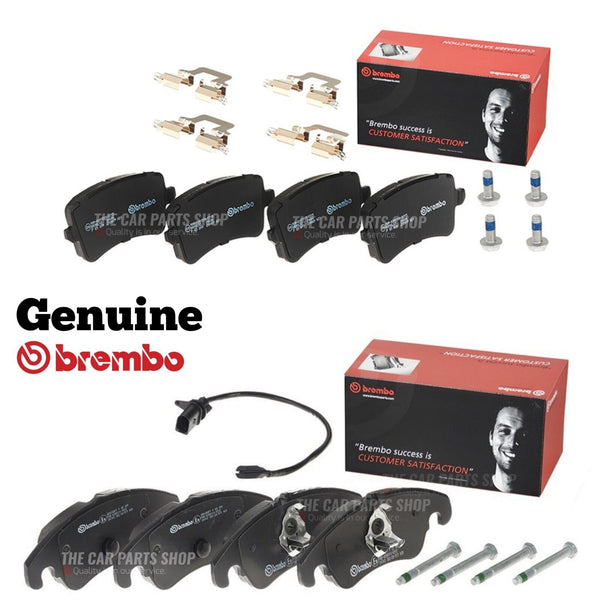 FOR AUDI A4 2.0 TFSI AVANT MK4 BREMBO FRONT & REAR BRAKE PADS HIGH QUALITY
