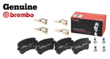 FOR AUDI A4 2.0 TFSI AVANT MK4 BREMBO REAR AXLE BRAKE PADS