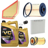 FOR VOLVO V40 D3 2.0 R-DESIGN MK3  SERVICE KIT WITH ALL 4 FILTERS & 0W30 & PLUG