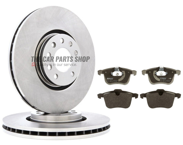 FOR VAUXHALL VECTRA 3.0 CDTI MK2 FRONT BRAKE DISCS 314MM & BRAKE PADS