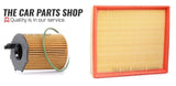 FOR PEUGEOT PARTNER 1.6 BLUEHDI NEW OIL FILTER AND AIR FILTER SERVICE KIT