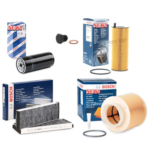 BOSCH SERVICE FILTER KIT FOR AUDI A6 3.0 TDI V6 ALLROAD