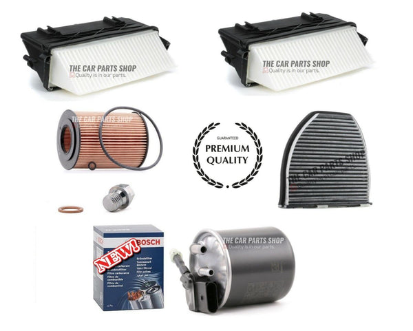 FITS MERCEDES E350 BLUETEC AMG SPORT C207 2013-2015 FULL FILTER SERVICE KIT