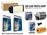 FULL BOSCH FILTER  SERVICE KIT TO FIT MERCEDES C-CLASS C220D W205
