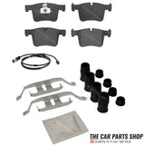FITS BMW 420D F33 FRONT BRAKE PADS SET + FITTING KIT + WEAR SENSOR