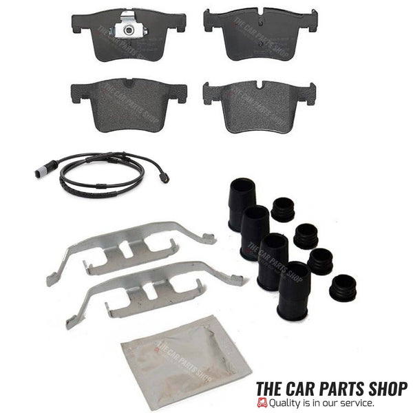 FITS BMW 420D F33 FRONT BRAKE PADS SET + FITTING KIT + WEAR SENSOR