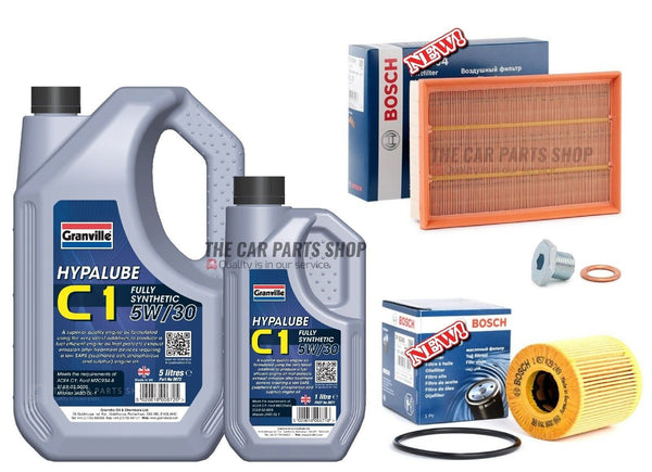 FOR LAND ROVER FREELANDER 2.2 10-14 6L C1 5W30 BOSCH SERVICE KIT BOSCH AIR OIL