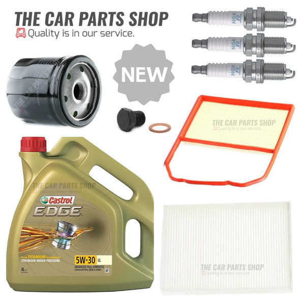 FOR SKODA CITIGO 1.0 PETROL FULL SERVICE KIT WITH 3 X NGK SPARK PLUGS BRAND NEW