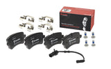 FOR PORSCHE MACAN 2.0  GENUINE BREMBO REAR BRAKE PADS SET WITH WEAR LEAD