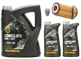 FOR AUDI RS3 2.5 TFSI 8V SERVICE KIT 7L MANNOL & FILTER + PLUG