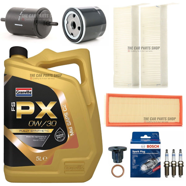 FOR CITROEN C5 1.2 AIRCROSS FULL SERVICE KIT WITH 3 SPARK PLUGS