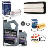 FOR HONDA ACCORD MK8 2.2 SERVICE FILTER KIT 6L 5W30 & 3 FILTERS BRAND NEW