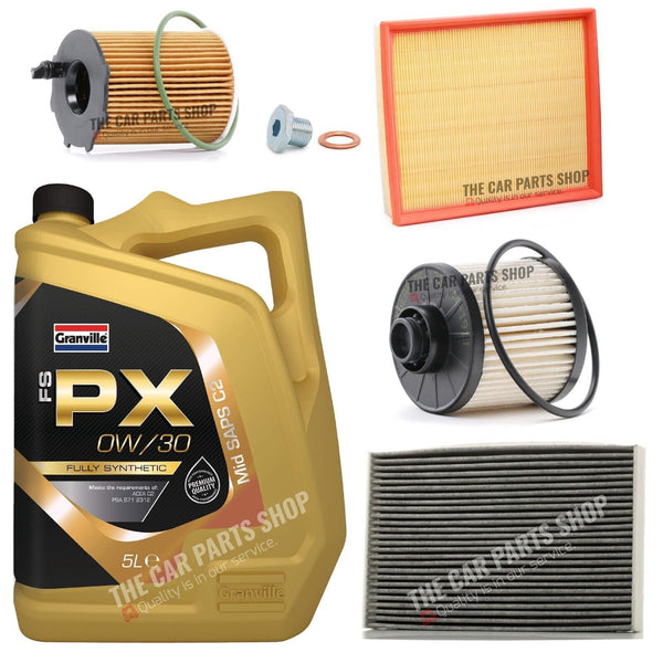 TO FIT VAUXHALL CROSSLAND X 1.6 TURBO MK1 FULL SERVICE KIT