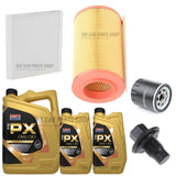 FOR PEUGEOT BOXER 2.2 HDI MK3 SERVICE KIT 7L 0W30 & AIR OIL CABIN FILTER PACK