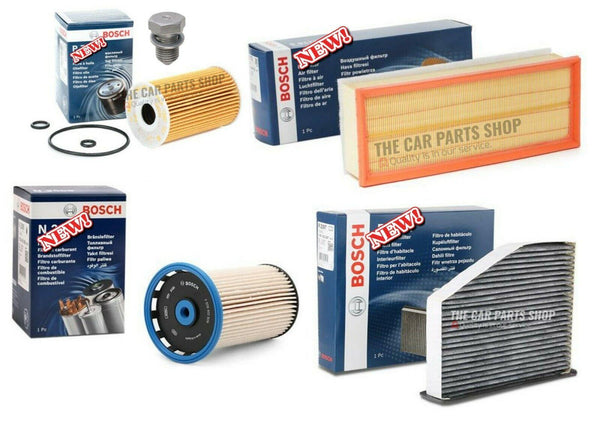 FOR VW PASSAT 1.6 TDI (08/10 - 12/14) BOSCH FILTER KIT