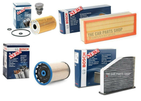 FOR VW PASSAT 1.6 TDI (08/10 - 12/14) BOSCH FILTER KIT