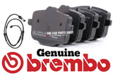 BREMBO REAR BRAKE PADS SETS & SENSOR FOR BMW 530D F11 LUXURY