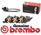 FOR AUDI TT TTS 2.0 TFSI MK3 FRONT BREMBO BRAKE PADS SET 310bhp