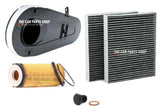 FOR BMW 730D MSPORT FILTER SERVICE KIT AIR OIL CABIN FILTER SET