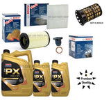 TO FIT CITROEN RELAY 2.2  FULL SERVICE KIT 7L 0W30 & AIR OIL CABIN FUEL