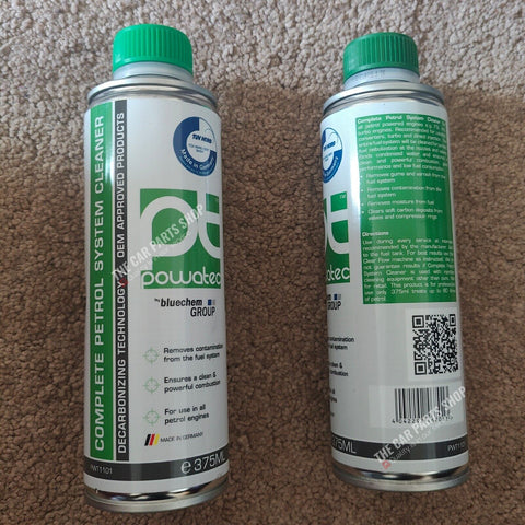 2 X OEM APPROVED POWATEC COMPLETE PETROL SYSTEM CLEANER FOR ALL PETROLS