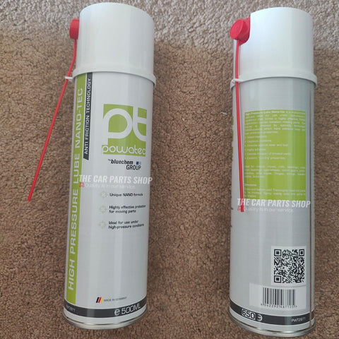 2 X OEM APPROVED POWATEC HIGH PRESSURE LUBE NANO-TEC PROTECTION FOR MOVING PARTS