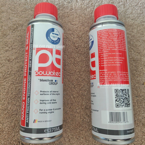 2 X OEM APPROVED POWATEC NANO ENGINE PROTECT & SEAL IMPROVES COLD STARTS