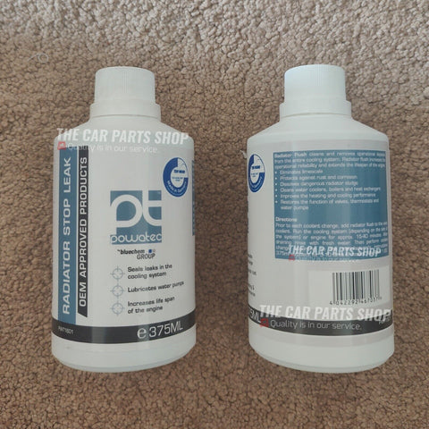 2 X OEM APPROVED POWATEC RADIATOR STOP LEAK SEALS LEAKS LUBRICATES WATER PUMP